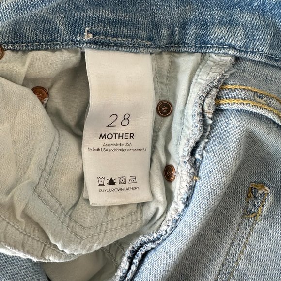 MOTHER Denim - The Looker Ankle Fray (Across the Map) - Picture 4 of 5